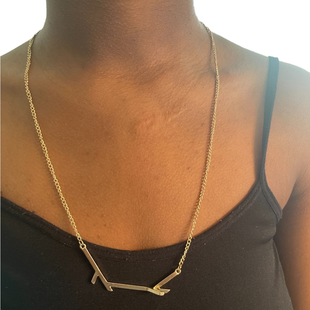 Gold Branch Necklace